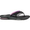 Sandals * | Reef Fanning Sandal Women'S Sale Black/Grey