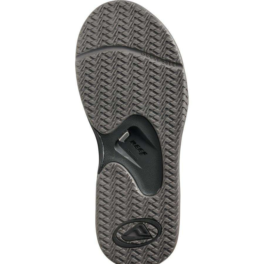 Sandals * | Reef Fanning Sandal Women'S Sale Black/Grey