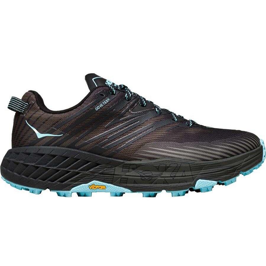 Running Shoes * | Hoka One One Speedgoat 4 Gtx Trail Running Shoe Women'S Discount Anthracite/Dark Gull Grey