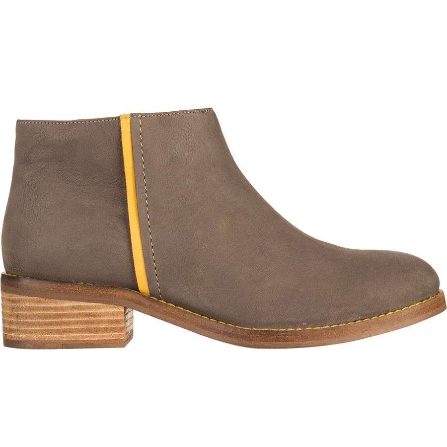 Casual Boots & Shoes * | Seychelles Footwear Resemblance Boot Women'S Outlet Taupe Nubuck/Yellow