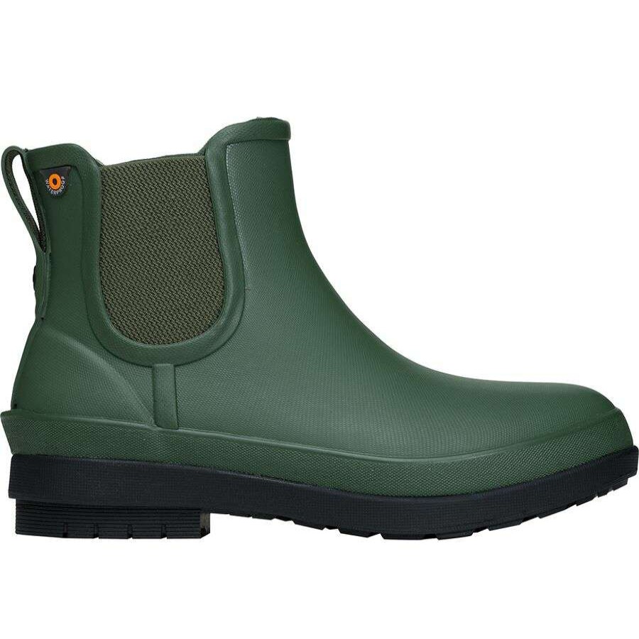 Casual Boots & Shoes * | Bogs Amanda Plush Ii Chelsea Boot Women'S Online Green Ash