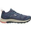 Outdoor Shoes * | Keen Terradora Ii Vent Hiking Shoe Women'S Sale Blue Nights/Redwood