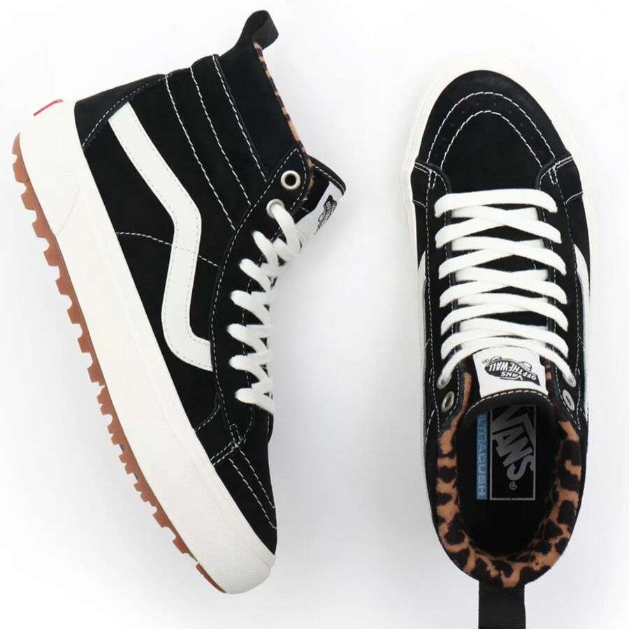 Winter Shoes * | Vans Sk8-Hi Mte-1 Suede Shoe Women'S Sale (Suede) Black/Leopard