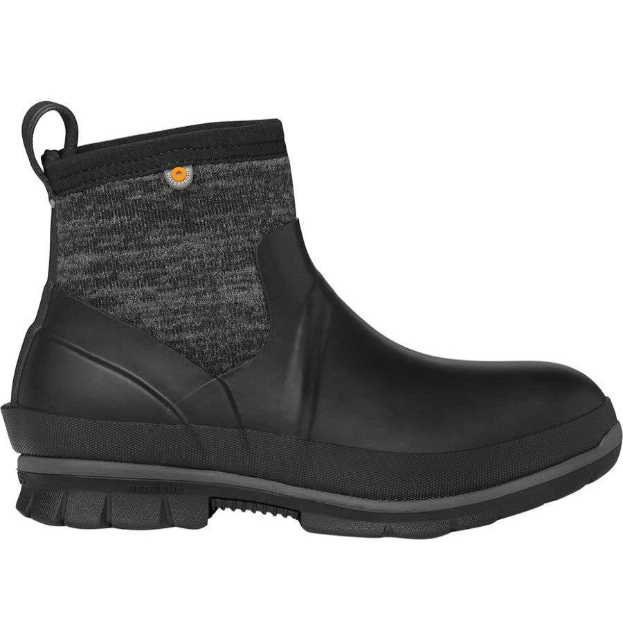 Winter Shoes * | Bogs Crandall Low Knit Boot Women'S Outlet Black Multi