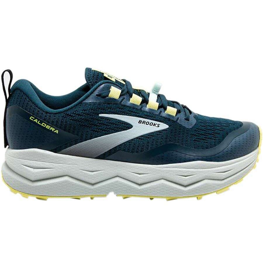 Running Shoes * | Brooks Caldera 5 Trail Running Shoe Women'S Sale Pond/Black/Charlock