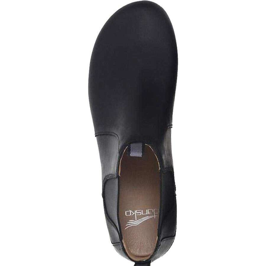 Casual Boots & Shoes * | Dansko Becka Boot Women'S Sale Black Oiled Pull Up