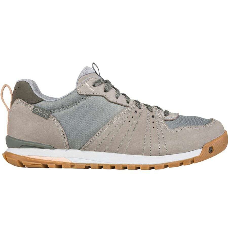 Casual Boots & Shoes * | Oboz Bozeman Low Shoe Women'S Online Frost Gray