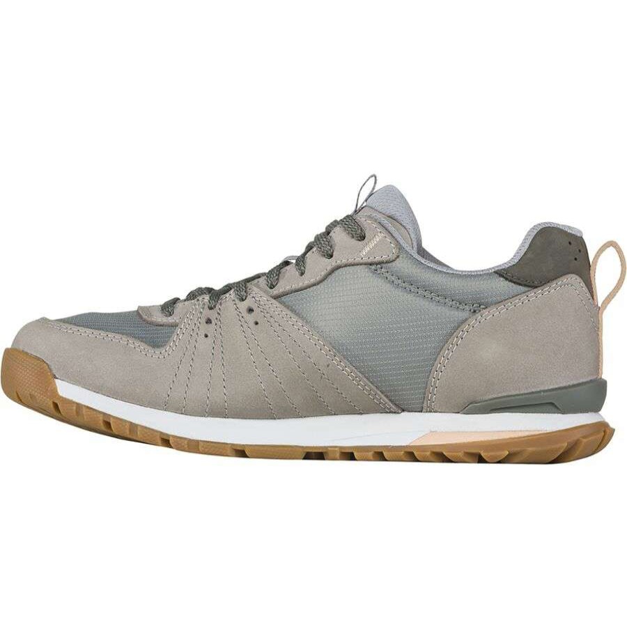 Casual Boots & Shoes * | Oboz Bozeman Low Shoe Women'S Online Frost Gray