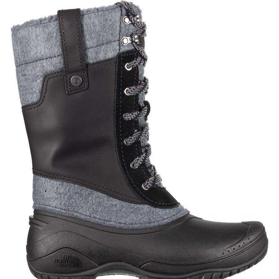 Winter Shoes * | The North Face Shellista Iii Mid Boot Women'S Outlet Tnf Black/Zinc Grey