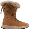 Winter Shoes * | Columbia Slopeside Village Omni-Heat Hi Boot Women'S Outlet Elk/Autumn Orange