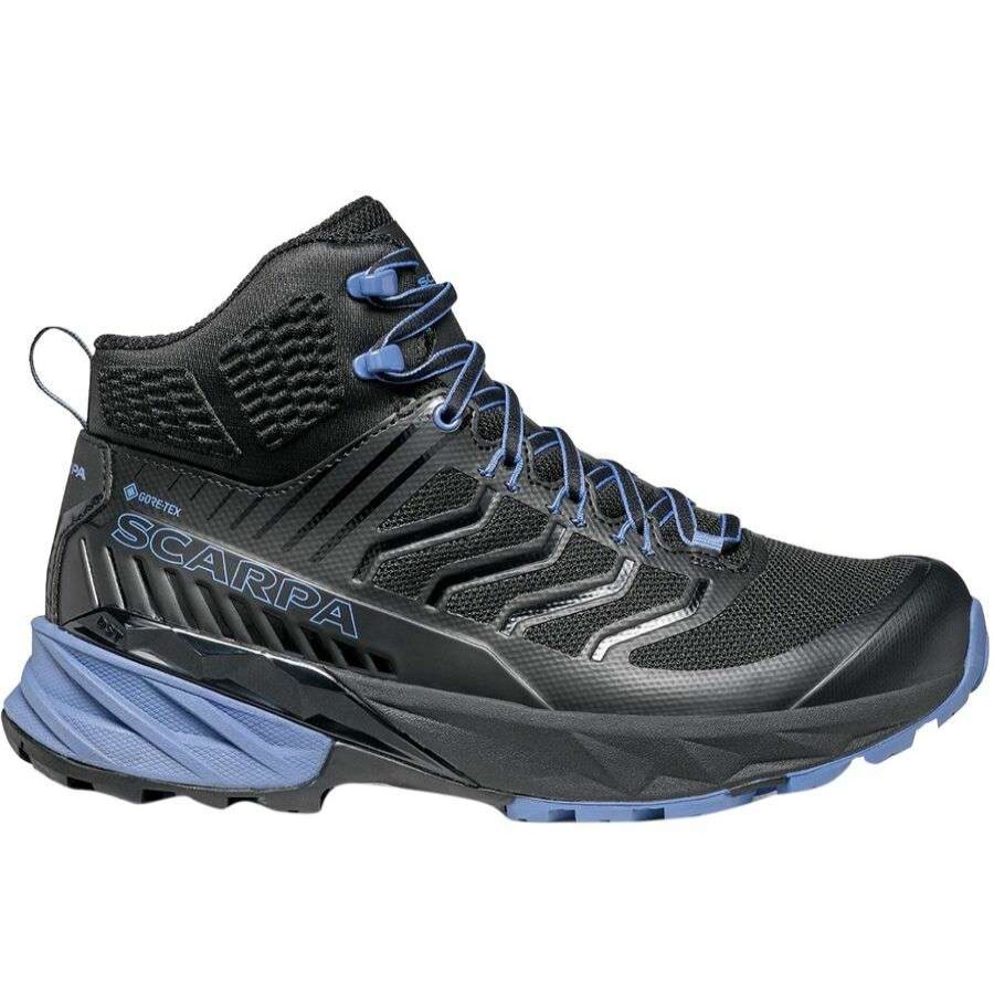 Outdoor Shoes * | Scarpa Rush Mid Gtx Hiking Shoe Women'S Sale Black/Provence