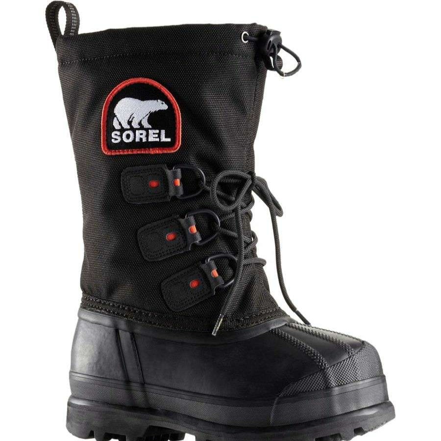 Winter Shoes * | Sorel Glacier Xt Boot Women'S Sale Black/Red Quartz