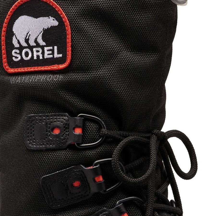 Winter Shoes * | Sorel Glacier Xt Boot Women'S Sale Black/Red Quartz