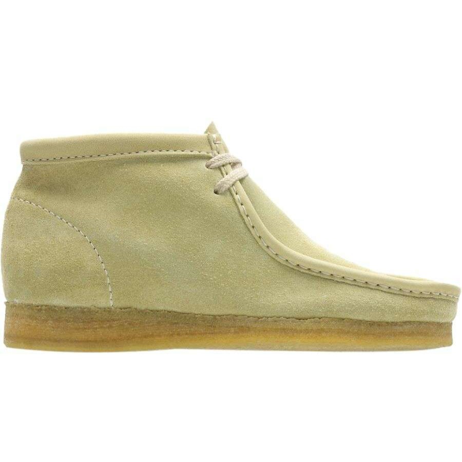 Casual Boots & Shoes * | Clarks Wallabee Boot Women'S Discount Maple Suede