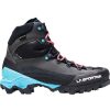 Outdoor Shoes * | La Sportiva Aequilibrium Lt Gtx Mountaineering Boot Women'S Online Black/Hibiscus