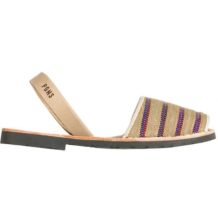 Sandals * | Pons Avarcas Classic Textile Sandal Women'S Sale