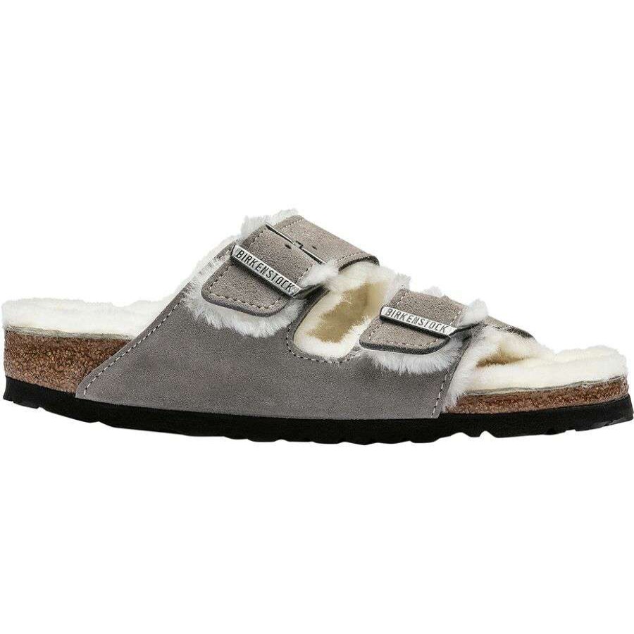 Sandals * | Birkenstock Arizona Shearling Lined Sandal Women'S Online