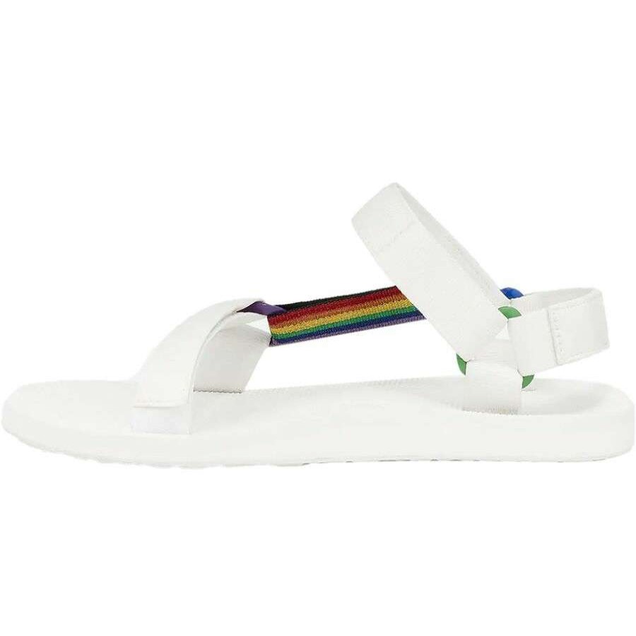 Sandals * | Teva Original Universal Pride Sandal Women'S Discount Rainbow/White