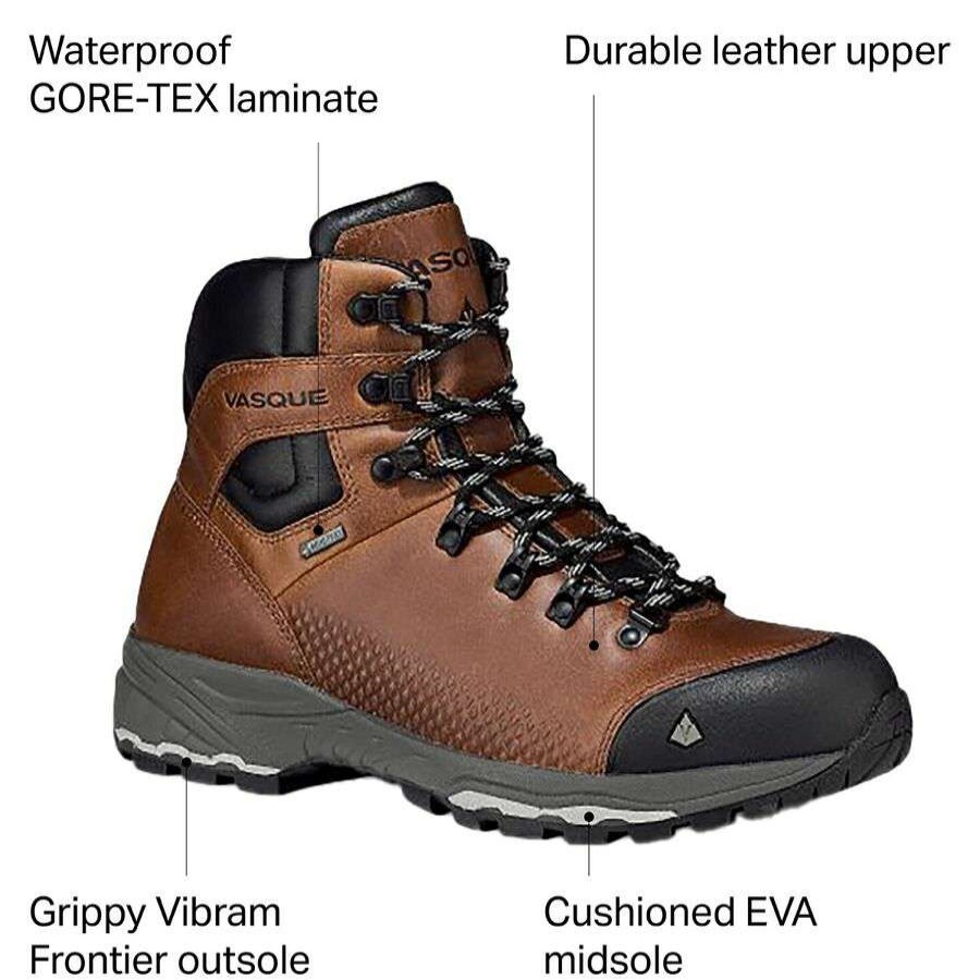 Outdoor Shoes * | Vasque St Elias Fg Gtx Hiking Boot Women'S Sale Cognac