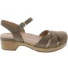 Casual Boots & Shoes * | Dansko Betsey Clog Women'S Online Taupe Milled Nubuck