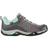 Outdoor Shoes * | Oboz Sapphire Low B-Dry Wide Hiking Shoe Women'S Online Charcoal/Beach Glass