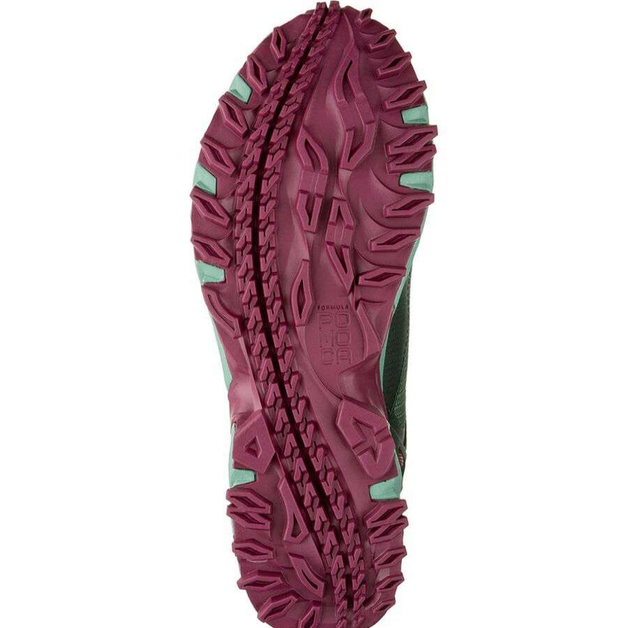 Running Shoes * | Salewa Ultra Train 3 Trail Running Shoe Women'S Sale Duck Green/Rhododendon