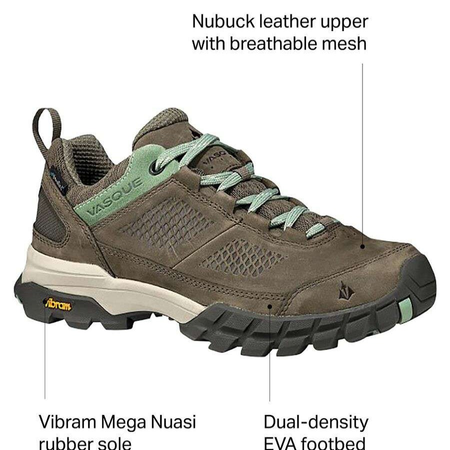 Outdoor Shoes * | Vasque Talus At Low Ultradry Hiking Shoe Women'S Outlet Bungee Cord/Basil