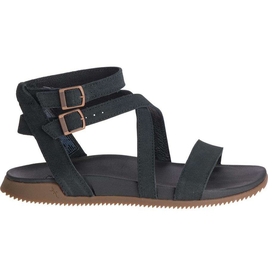 Sandals * | Chaco Rose Sandal Women'S Sale Black