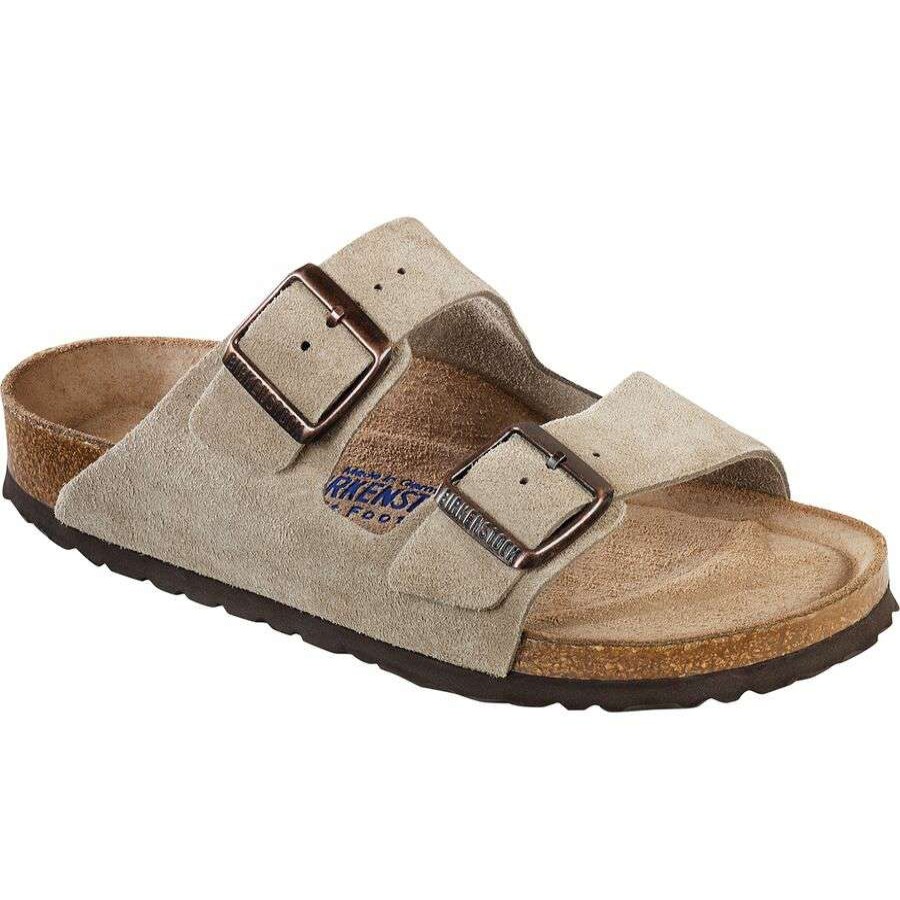 Sandals * | Birkenstock Arizona Soft Footbed Suede Sandal Women'S Outlet