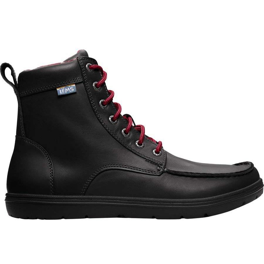 Casual Boots & Shoes * | Lems Boulder Leather Boot Discount Raven