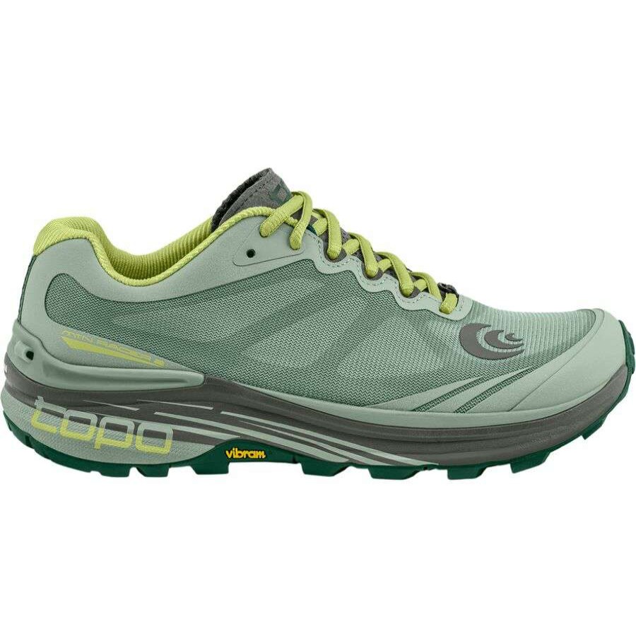 Running Shoes * | Topo Athletic Mtn Racer 2 Trail Running Shoe Women'S Online Moss/Grey