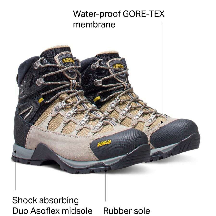 Outdoor Shoes * | Asolo Stynger Gore-Tex Hiking Boot Women'S Outlet Earth/Tortora