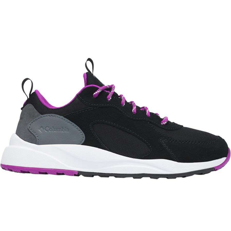 Outdoor Shoes * | Columbia Pivot Wp Hiking Shoe Women'S Sale Black/Berry Jam