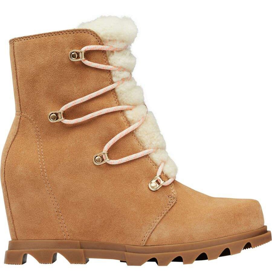 Casual Boots & Shoes * | Sorel Joan Of Arctic Wedge Iii Lace Cozy Boot Women'S Discount