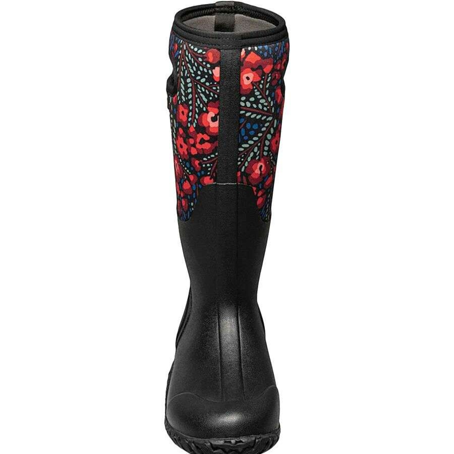 Winter Shoes * | Bogs Mesa Super Flowers Boot Women'S Outlet Black Multi