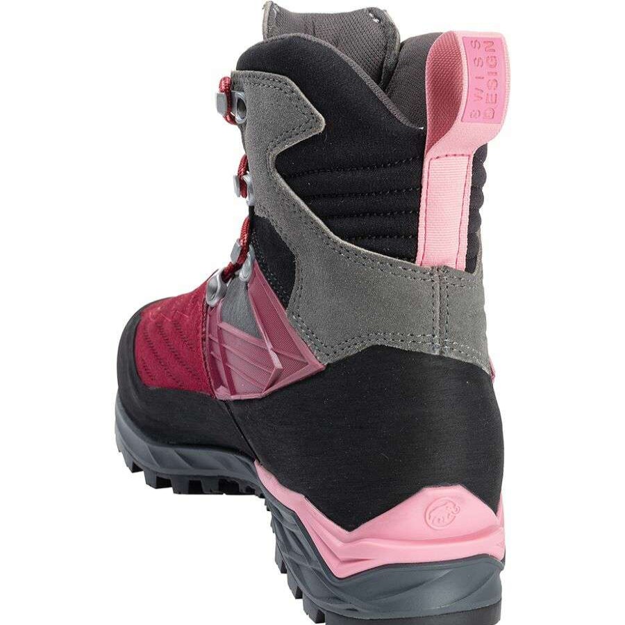 Outdoor Shoes * | Mammut Kento Pro High Gtx Mountaineering Boot Women'S Sale Titanium/Dark Sundown