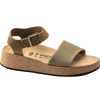 Sandals * | Birkenstock Glenda Narrow Sandal Women'S Discount Khaki Canvas