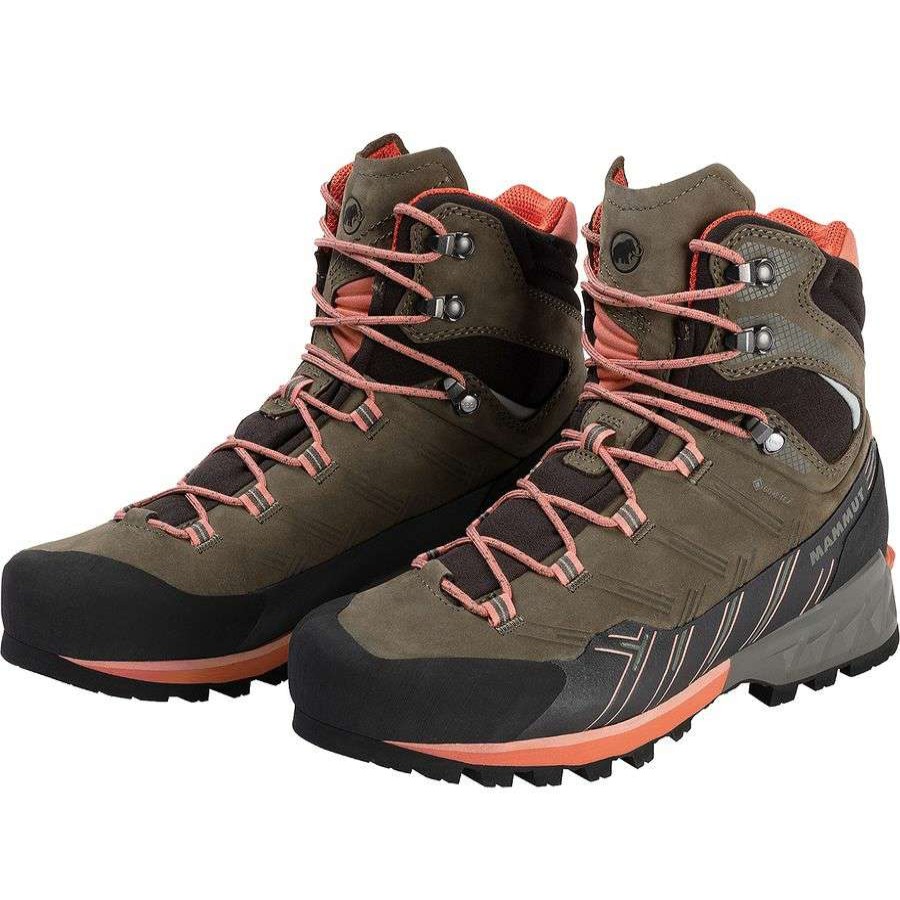 Outdoor Shoes * | Mammut Kento Guide High Gtx Mountaineering Boot Women'S Outlet Iguana/Baked