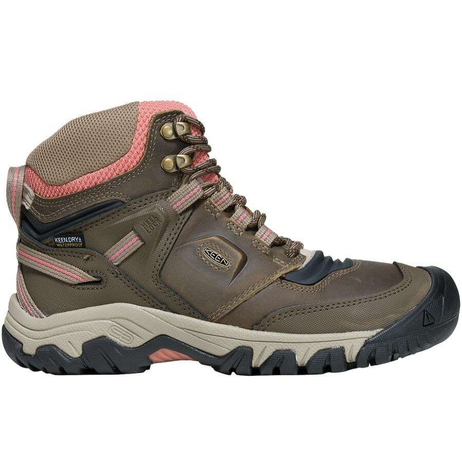 Outdoor Shoes * | Keen Ridge Flex Mid Wp Hiking Boot Women'S Discount