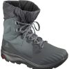 Winter Shoes * | Salomon Vaya Powder Ts Cswp Boot Women'S Sale Ebony/Stormy Weather/Black