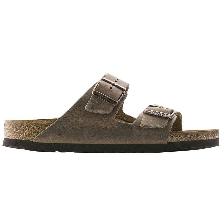 Sandals * | Birkenstock Arizona Soft Footbed Leather Narrow Sandal Women'S Discount