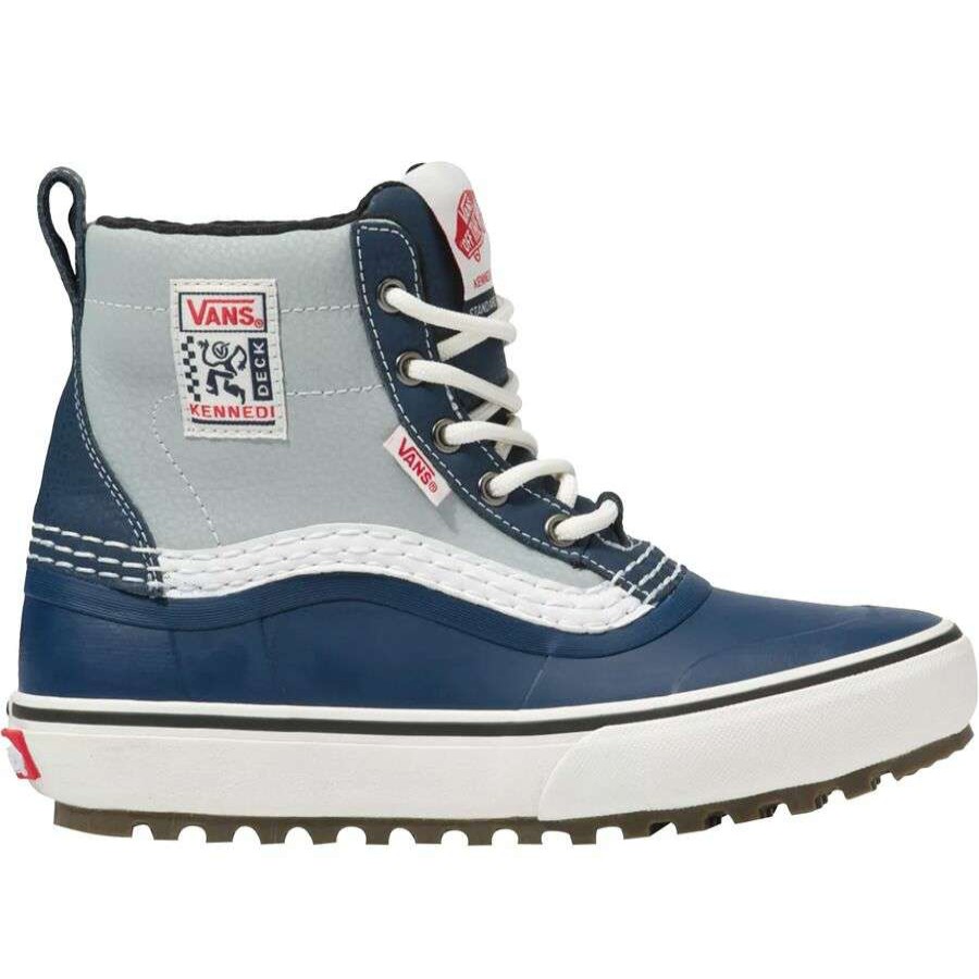 Winter Shoes * | Vans Standard Mid Snow Mte Kennedi Deck Boot Women'S Online (Kennedi Deck) Navy/Marshmallow