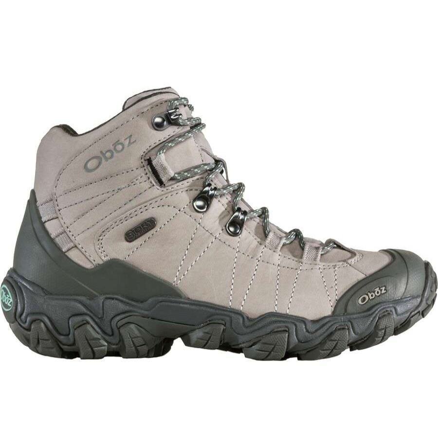 Outdoor Shoes * | Oboz Bridger Mid B-Dry Wide Hiking Boot Women'S Sale