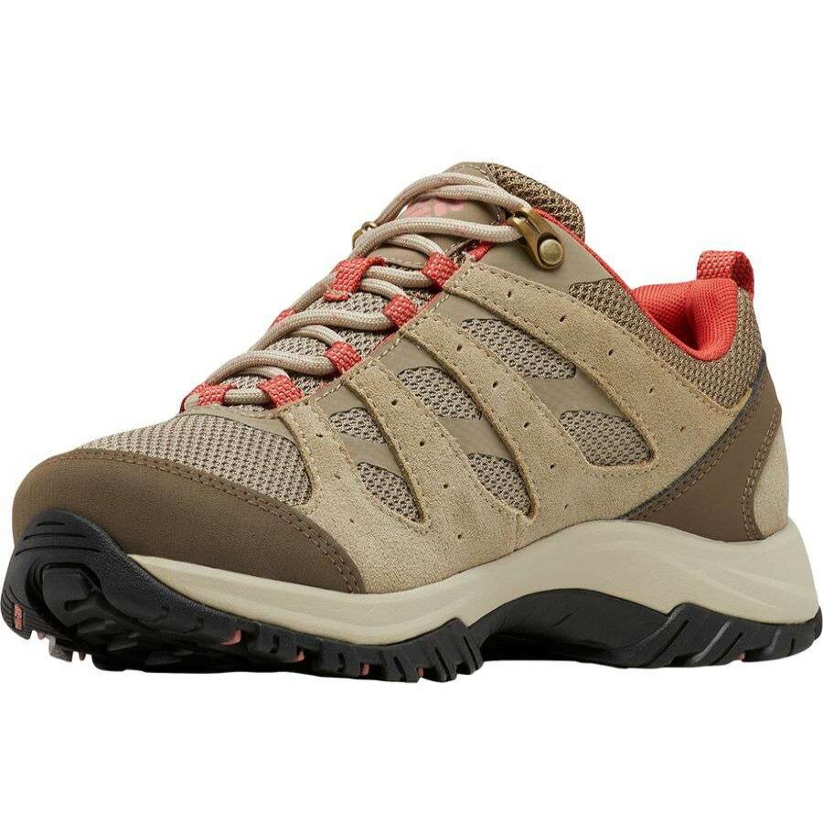 Outdoor Shoes * | Columbia Redmond Iii Hiking Shoe Women'S Sale Pebble/Scorched Coral