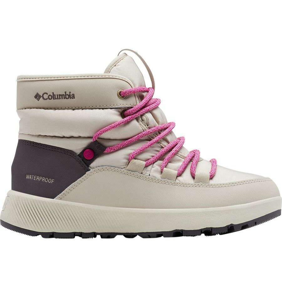 Winter Shoes * | Columbia Slopeside Village Omni-Heat Mid Boot Women'S Outlet Light Clay/Timber