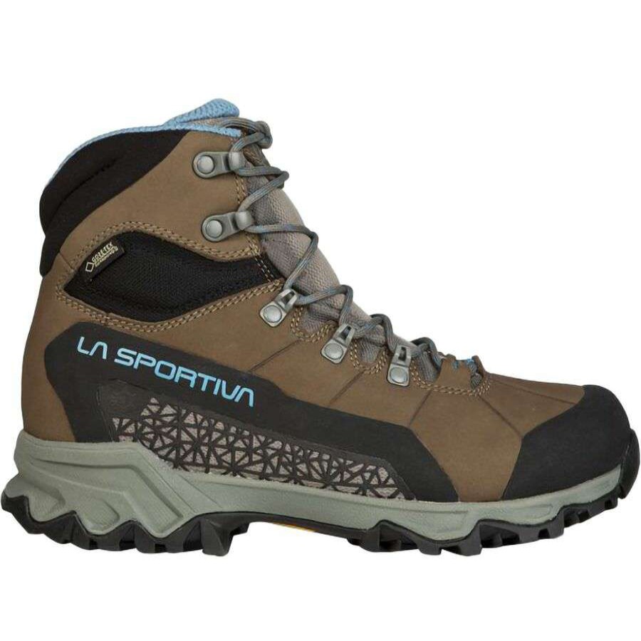 Outdoor Shoes * | La Sportiva Nucleo High Ii Gtx Wide Boot Women'S Online Oak/Topaz