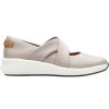 Casual Boots & Shoes * | Clarks Un Rio Cross Shoe Women'S Online Stone Leather