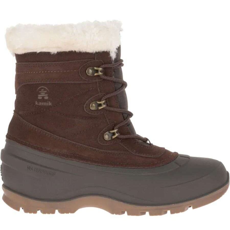 Winter Shoes * | Kamik Snovalley 5 Boot Women'S Sale Dark Brown