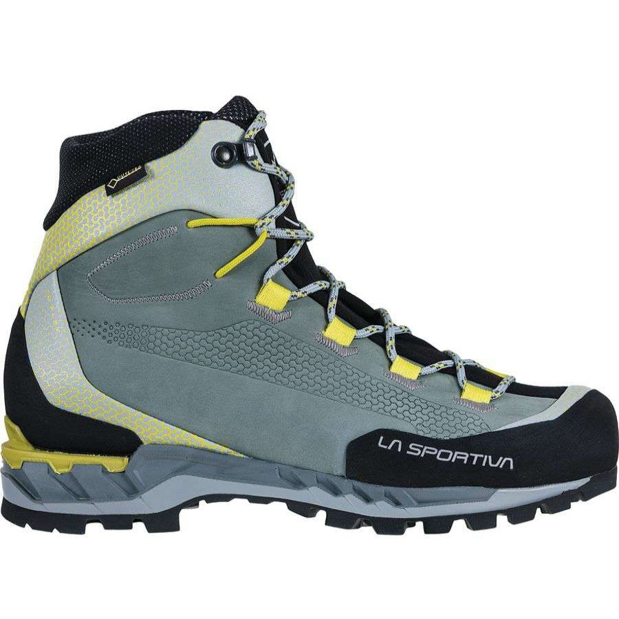 Outdoor Shoes * | La Sportiva Trango Tech Leather Gtx Mountaineering Boot Women'S Outlet Clay/Celery