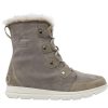 Winter Shoes * | Sorel Explorer Joan Boot Women'S Discount Quarry/Black